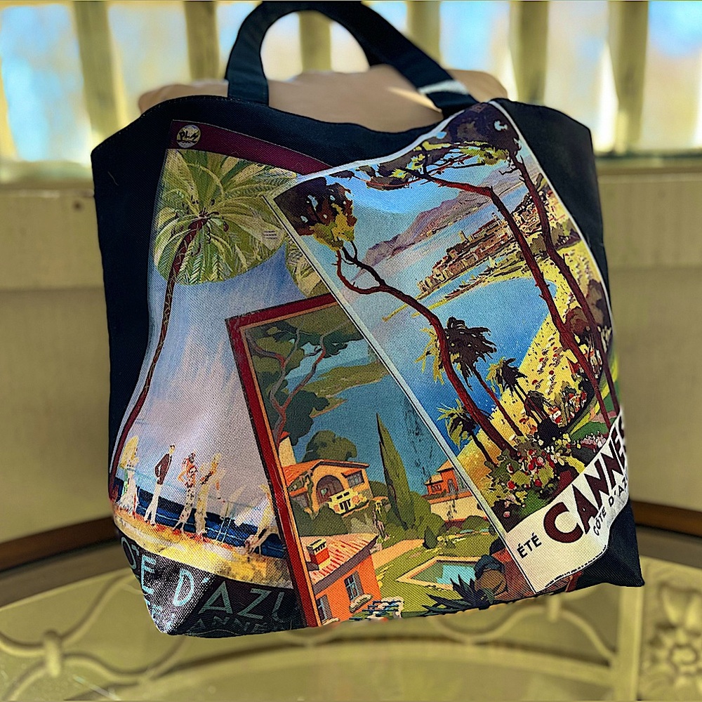 🍀LANCÔME 🍀- Cannes Canvas Tote Bag